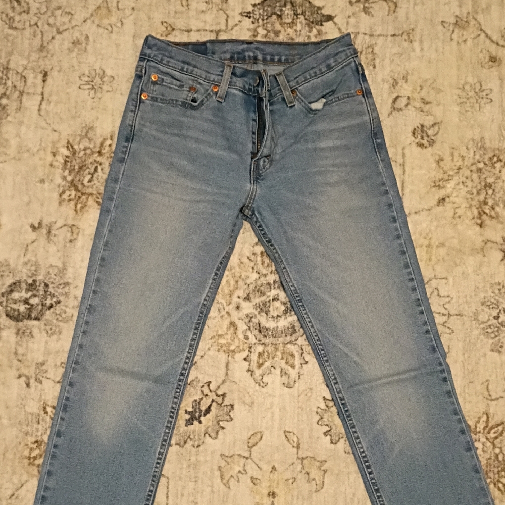 Levi's Light Blue Straight Jeans